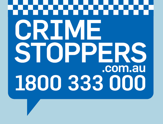 Crime Stoppers logo 1800 000 333
