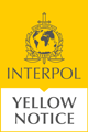 INTERPOL Yellow notice logo