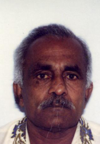 Missing Person Mahalingam Sinnathamby